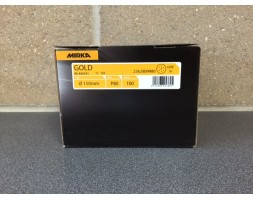 Velcro disk Mirka GOLD 150mm / 80grit/7  hole (box 100)